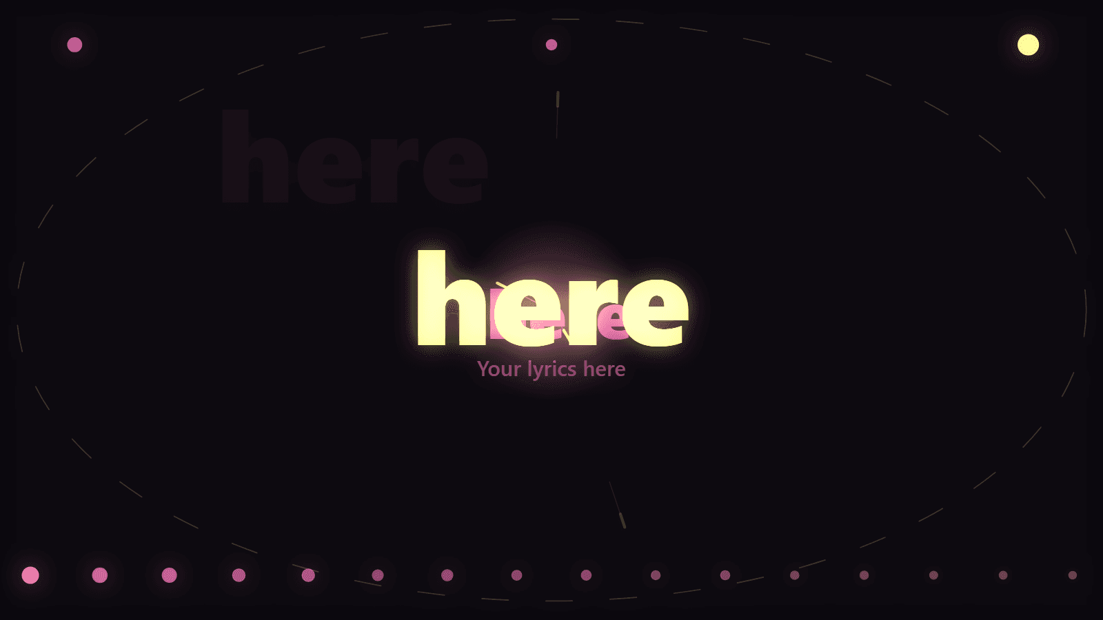 Kinetic Lyric Typescape engine preview