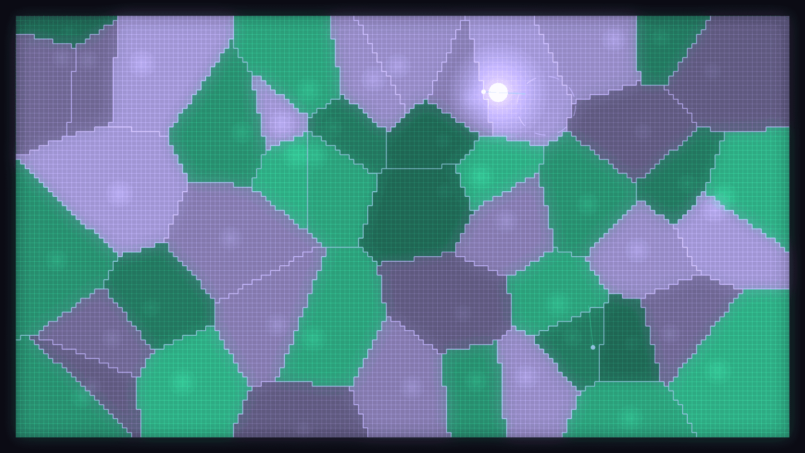 Voronoi Stained Glass engine preview